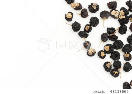 黒ゴジベリー　黒クコの実　黒枸杞　ブラック・ゴジベリー　ブラックウルフベリー 48133665