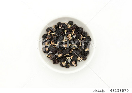 黒ゴジベリー　黒クコの実　黒枸杞　ブラック・ゴジベリー　ブラックウルフベリー 48133679