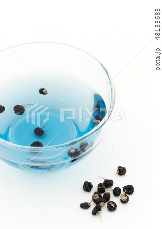 黒ゴジベリー茶　黒クコの実散ティー　黒枸杞茶　ブラック・ゴジベリー・ティー　ブラックウルフベリー 48133683