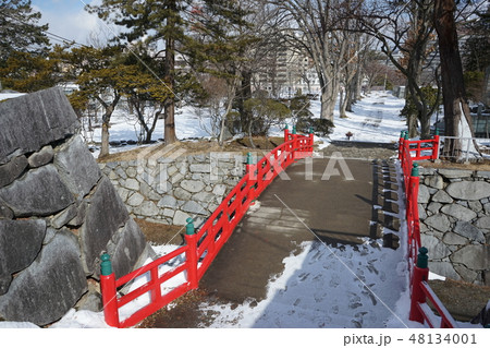 冬の盛岡城跡公園 48134001