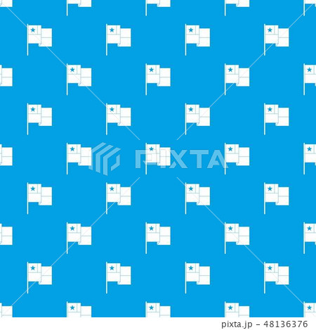 Chile flag pattern vector seamless blue 48136376
