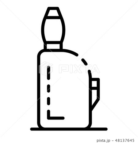 Vaporizer vape icon, outline style Vaporizer vape icon, outline style 48137645