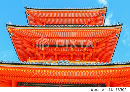 Kiyomizu-dera temple is a zen buddhist temple Kiyomizu-dera temple is a zen buddhist temple 48138562