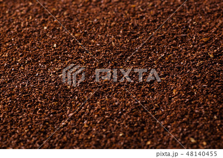 コーヒー粉の背景素材 48140455