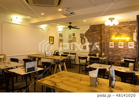 レストラン　カフェ　店舗　飲食店 48141020