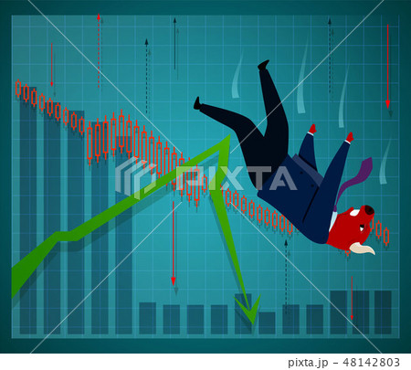 Trading Analysis Flat Vector Illustration Trading Analysis Flat Vector Illustration 48142803