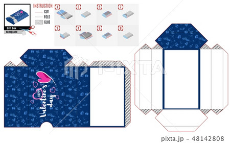 blue box pattern simple for valentines day blue box pattern simple for valentines day 48142808
