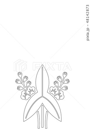 武将家紋線福島正則 48142873