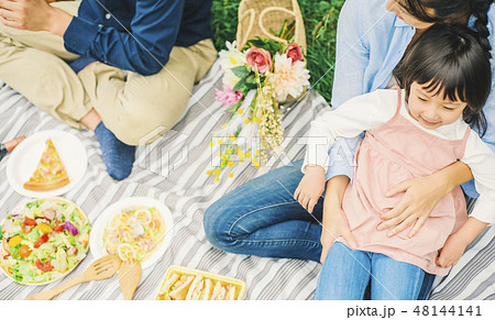 ピクニック　ファミリー 48144141