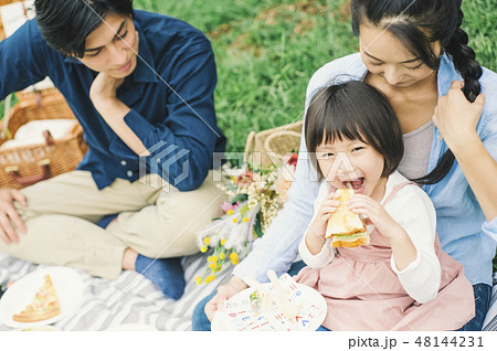 ピクニック　ファミリー 48144231