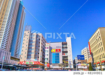 千葉県市川駅北口の風景 千葉県市川駅北口の風景 48144901