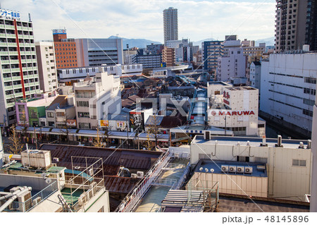 北九州市小倉・旦過市場周辺の街並み 48145896