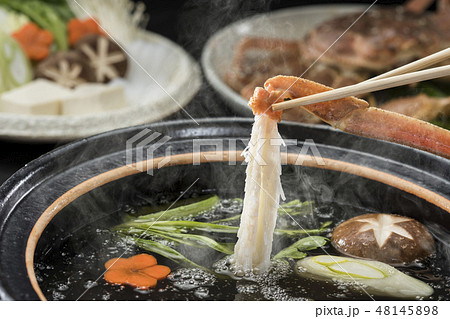 カニしゃぶしゃぶ 48145898