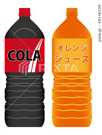 コーラ・オレンジジュース 48146299