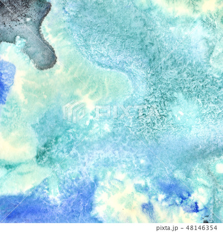 Abstract watercolor paper splash shapes isolated drawing. Illustration aquarelle for background. Abstract watercolor paper splash shapes isolated drawing. Illustration aquarelle for background. 48146354