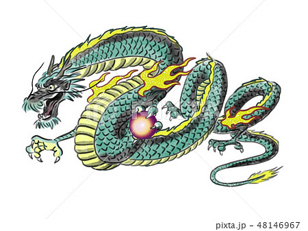 Dragon Image Stock Illustration