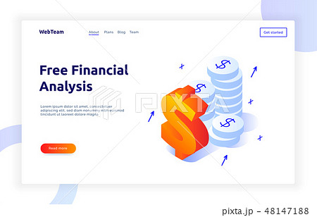Isometric money investment and growth design Isometric money investment and growth design 48147188