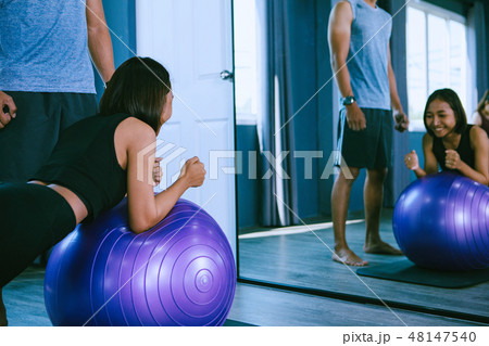 people practicing yoga people practicing yoga 48147540