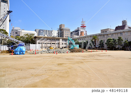旧大名小学校跡地 天神ビッグバンで消える風景 福岡市中央区大名2丁目 旧大名小学校跡地 天神ビッグバンで消える風景 福岡市中央区大名2丁目 48149118