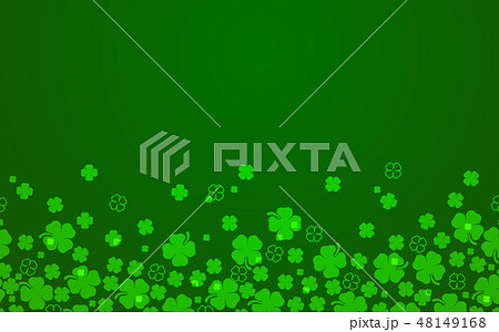 St. Patrick's Day Shamrocks 4 Leaf Seamless St. Patrick's Day Shamrocks 4 Leaf Seamless 48149168
