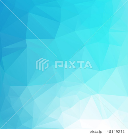 Blue Polygonal Mosaic Background  48149251