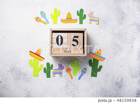 Cinco de mayo, Mexican fiesta day concept. 48150638