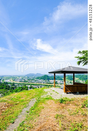 角館:古城山公園からの眺め 角館:古城山公園からの眺め 48151228
