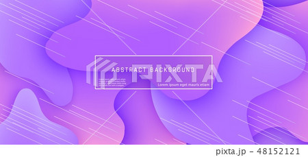Vector abstract background wave motion flow purple Vector abstract background wave motion flow purple 48152121