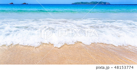 砂浜 ビーチ 海 48153774