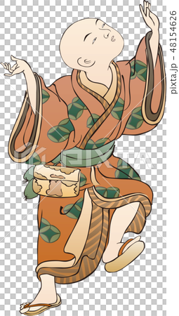 浮世絵　子供　その4 48154626