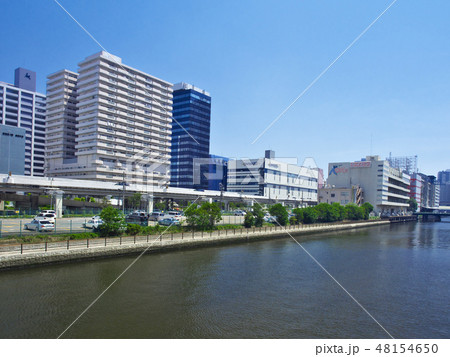 【東京都・2017年5月】　芝浦　都市景観 48154650