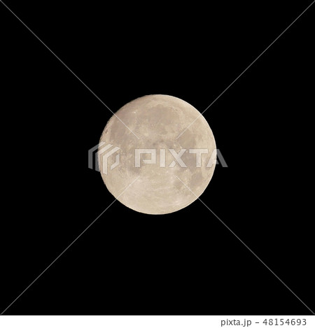 満月　スーパームーン　Fullmoon　Supermoon 48154693