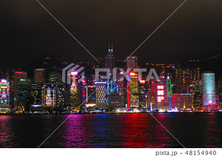 香港の夜景 48154940