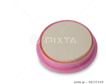 Face powder stroke. (clipping path) Face powder stroke. (clipping path) 48155349