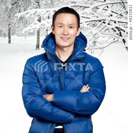 Asian man in Blue Asian man in Blue 48155611