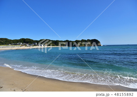 守谷海水浴場の写真素材