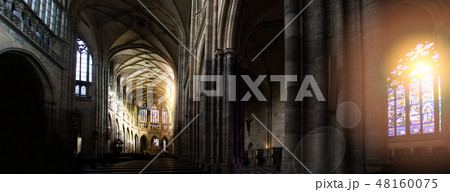 St. Vitus Cathedral in Prague Czech Republic St. Vitus Cathedral in Prague Czech Republic 48160075