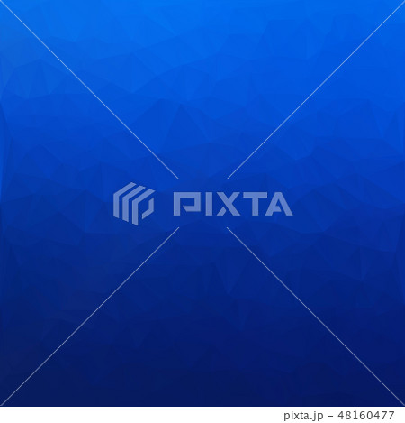 Blue Polygonal Mosaic Background Blue Polygonal Mosaic Background 48160477
