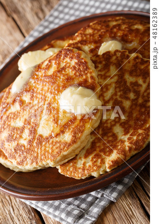 Gorditas de Azucar (Sweet Griddle Cakes) Gorditas de Azucar (Sweet Griddle Cakes) 48162389