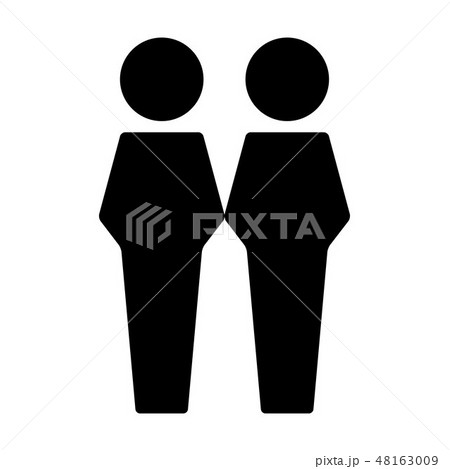 Male icon vector group of people symbol avatar 48163009