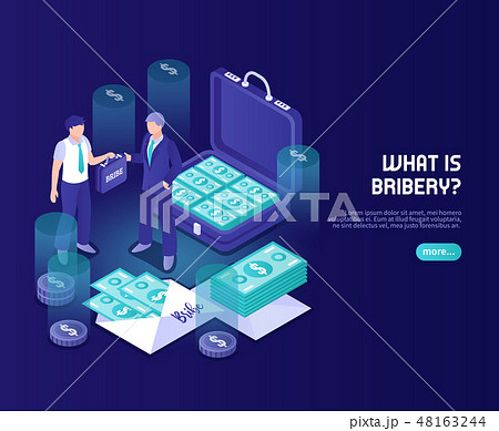 Bribery Color Background  48163244