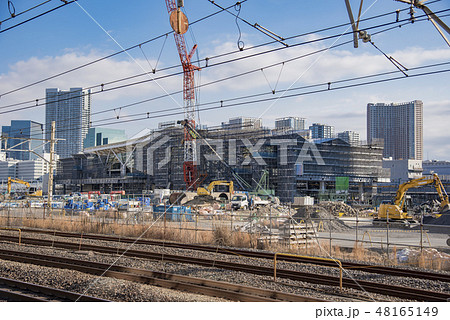 【高輪ゲートウェイ駅　工事中】 48165149