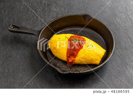 ふわふわオムレツOmelette French cuisine ふわふわオムレツOmelette French cuisine 48166595