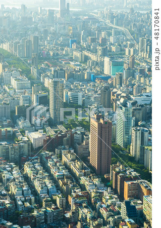 Beautiful architecture building exterior in taipei city in Taiwan Beautiful architecture building exterior in taipei city in Taiwan 48170841