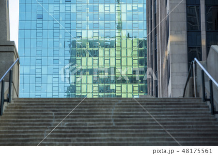 Steps to office building 48175561