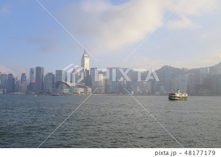 Hong kong as seen from Kowloon side Hong kong as seen from Kowloon side 48177179