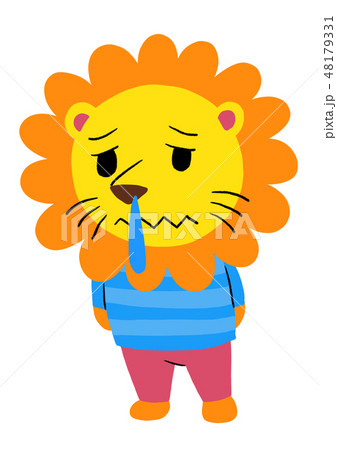 鼻水ライオンくん 48179331