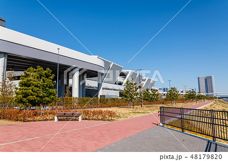 豊洲市場　水産卸売り場棟　豊洲ぐるり公園 48179820