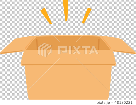空の段ボール箱 空の段ボール箱 48180221