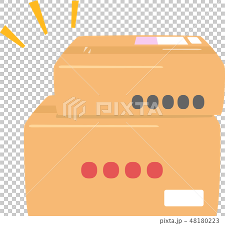 Cardboard box with slip 48180223